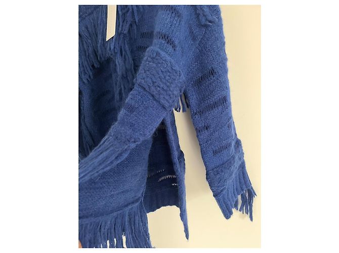 Stella Mc Cartney Pulôver oversized Stella McCartney azul de lã de alpaca - vista 5