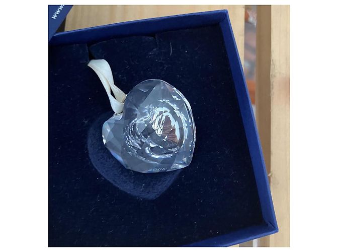 Swarovski Ciondolo a Cuore in Cristallo Rosa - vista 3
