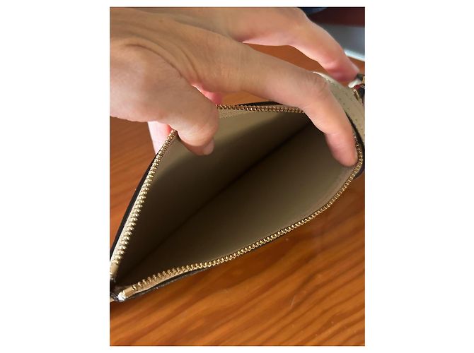 Borsa a mano Céline Twisted in pelle rossa beige e marrone chiaro Rosso - vista 10