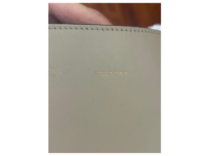 Borsa a mano Céline Twisted in pelle rossa beige e marrone chiaro Rosso - vista 13