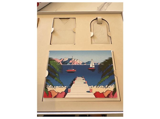 Conjunto de presente Louis Vuitton Fora de branco - vista 6