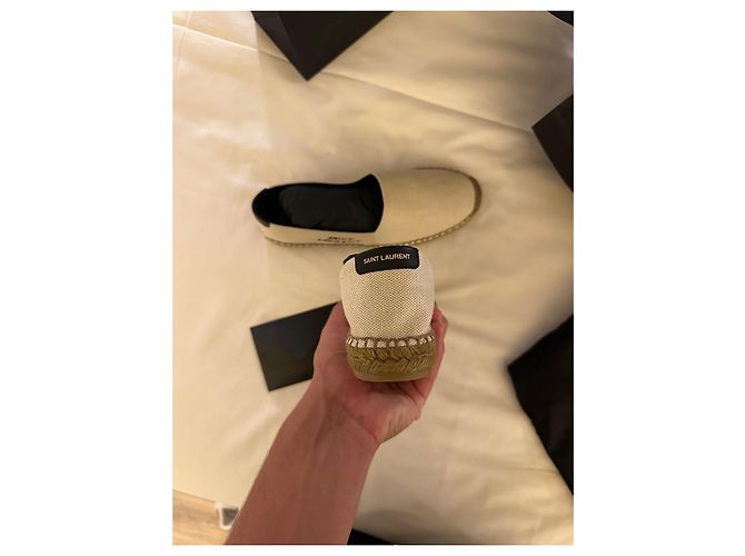 Espadrilla Yves Saint Laurent Beige - vista 7