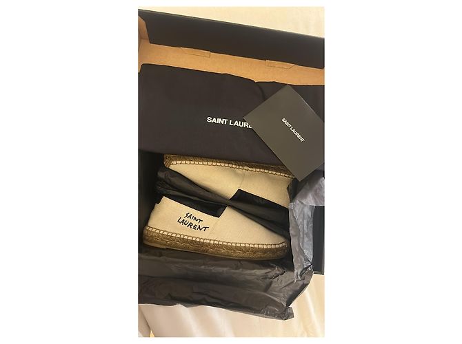 Espadrillas Yves Saint Laurent Beige - vista 2