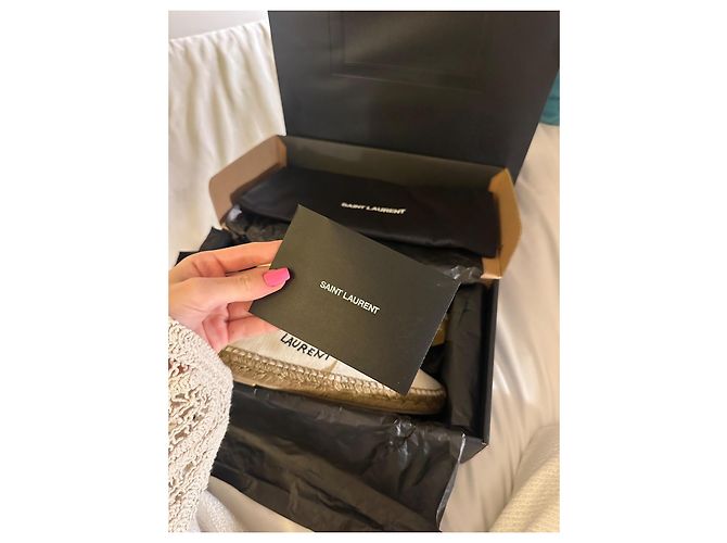 Espadrillas Yves Saint Laurent Beige - vista 6
