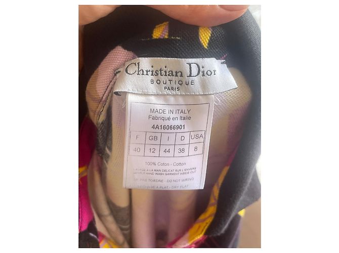 Dior Argyle Polo Dress Multicolore Cotton Multiple colors - view 8