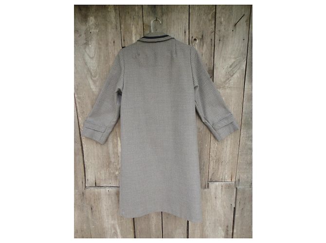 Autre Marque Abrigo Akylon Paris Gris Lana - vista 7