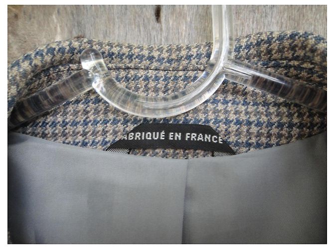 Autre Marque Abrigo Akylon Paris Gris Lana - vista 8