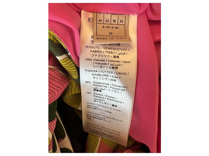 Abito Emilio Pucci Multicolore in Viscosa - vista 4