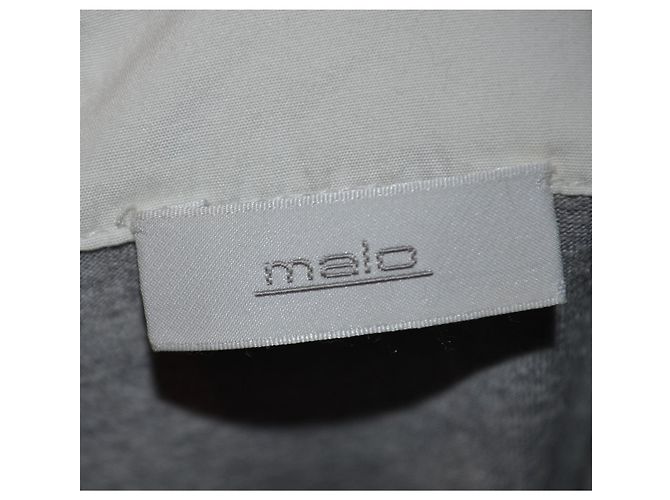 Vestido mini Malo de algodón gris XS - vista 4