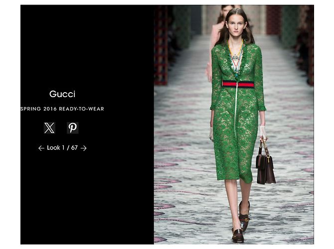 Gucci Primavera 2016 - Look 1 - vista 12