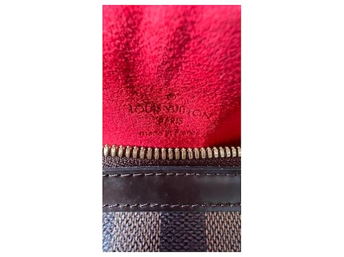 Louis Vuitton Berkeley Tela Damier Ebene Marrone - vista 11
