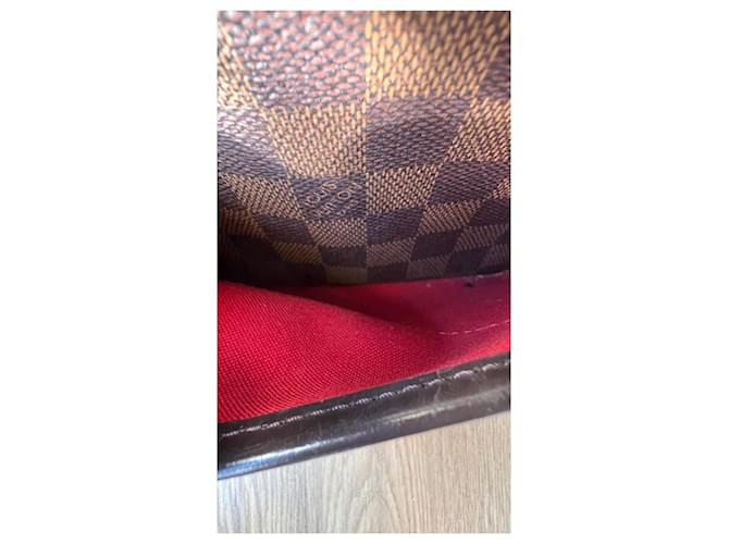 Louis Vuitton Berkeley Tela Damier Ebene Marrone - vista 6