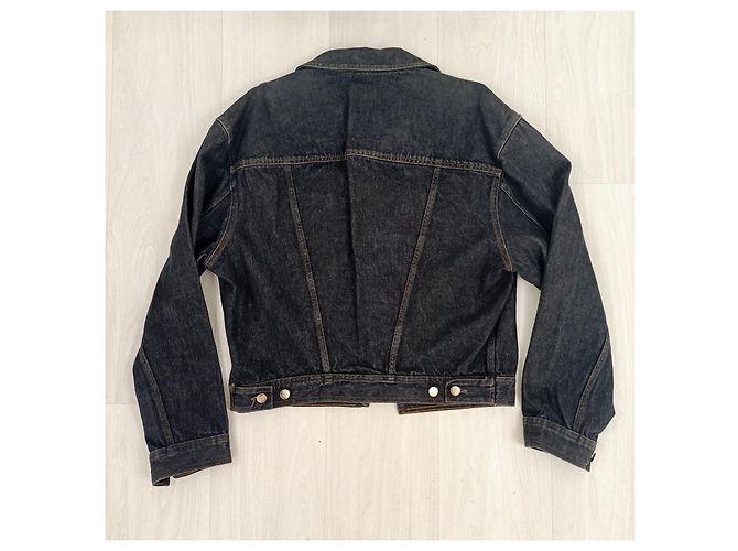 Jean Paul Gaultier Junior Gaultier vintage giubbotto di jeans Nero - vista 2