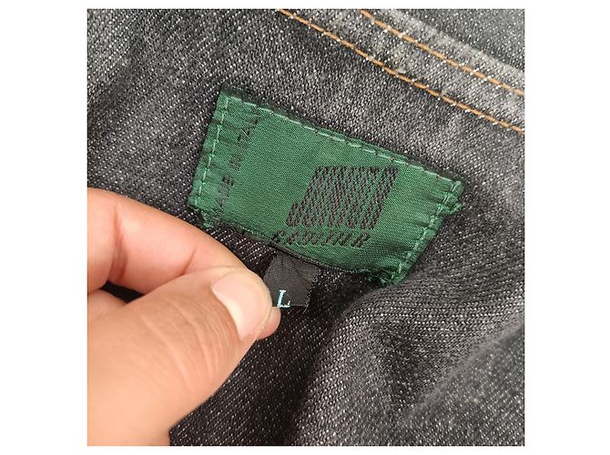 Jean Paul Gaultier Junior Gaultier vintage giubbotto di jeans Nero - vista 3