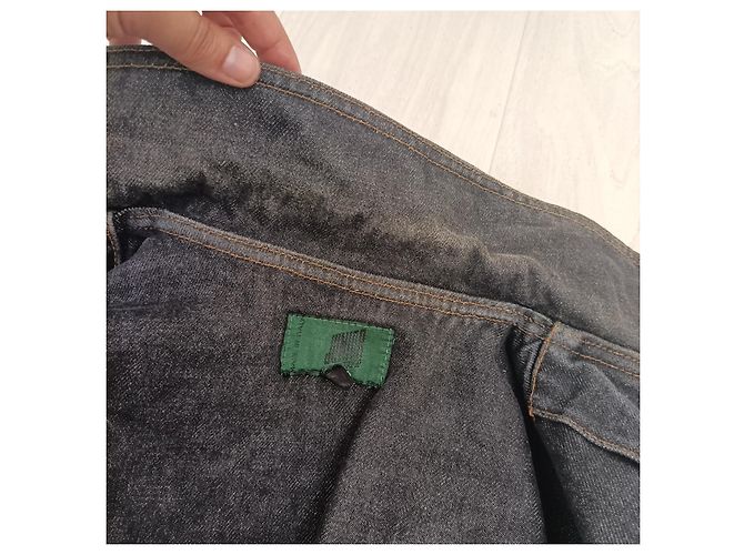 Jean Paul Gaultier Junior Gaultier vintage giubbotto di jeans Nero - vista 6