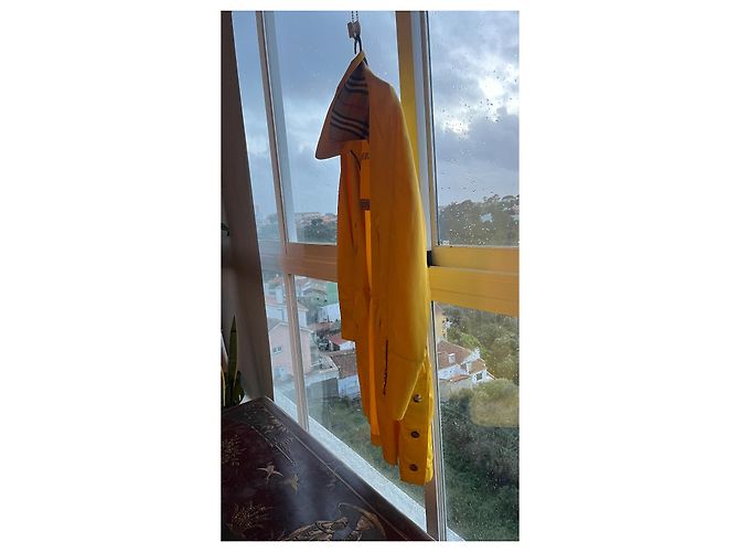 Gabardina Burberry amarilla Amarillo - vista 6