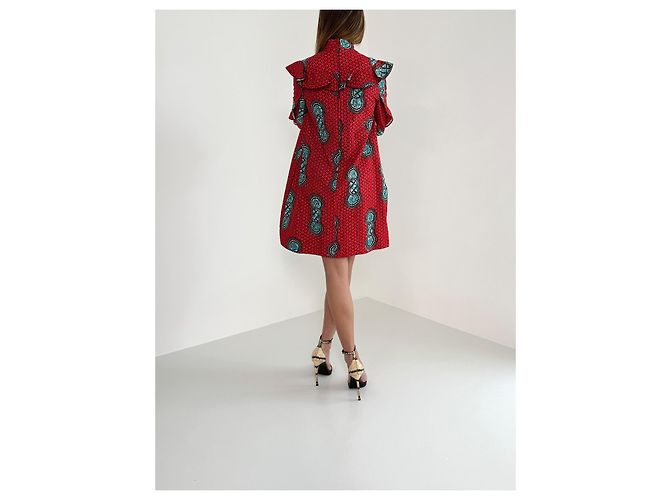 Colección Primavera 2016 de Stella Jean, Look 29 Multicolor - vista 10