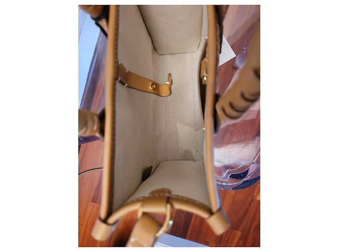 Burberry Borsa tote Freya mini Beige - vista 12