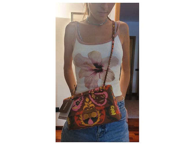 Maliparmi "Malìparmi"  Borsa a Tracolla Pink Multicolore - vista 15