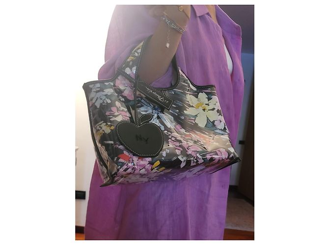 Flowerworks Mini Market Tote - 3.1 Phillip Lim -  New York Nero - vista 7