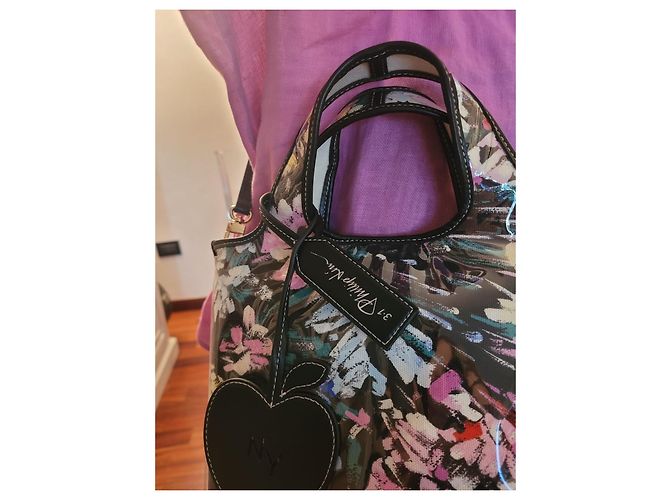 Flowerworks Mini Market Tote - 3.1 Phillip Lim -  New York Nero - vista 9