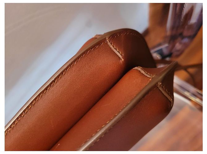 Apc Borsa Sarah in Pelle Liscia Nocciola Marrone - vista 7
