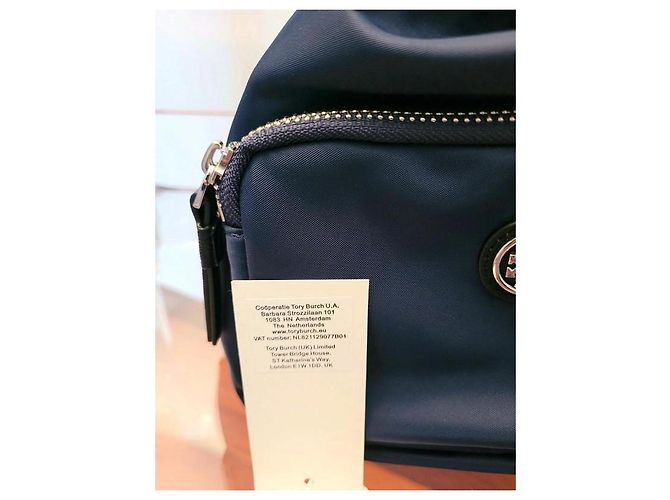 Borsa a secchiello Bucket "VIRGINIA" Tory Burch" Blu scuro - vista 11