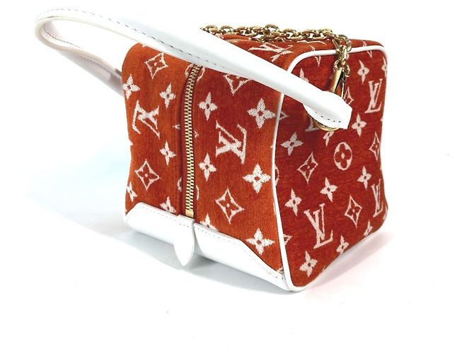 Borsa quadrata LV Match M46212 di Louis Vuitton Marrone Arancione - vista 3