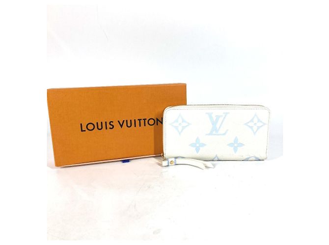Cartera Larga Monogram Empreinte Louis Vuitton Blanco Azul - vista 2