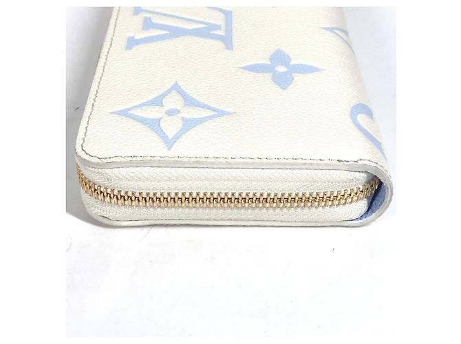 Cartera Larga Monogram Empreinte Louis Vuitton Blanco Azul - vista 6