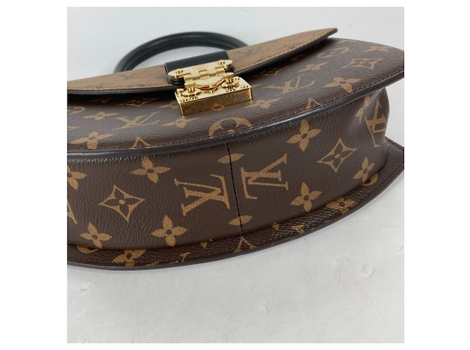 Borsa 2 in 1 Tilsitt Monogramma Reverse Louis Vuitton Marrone Beige - vista 4