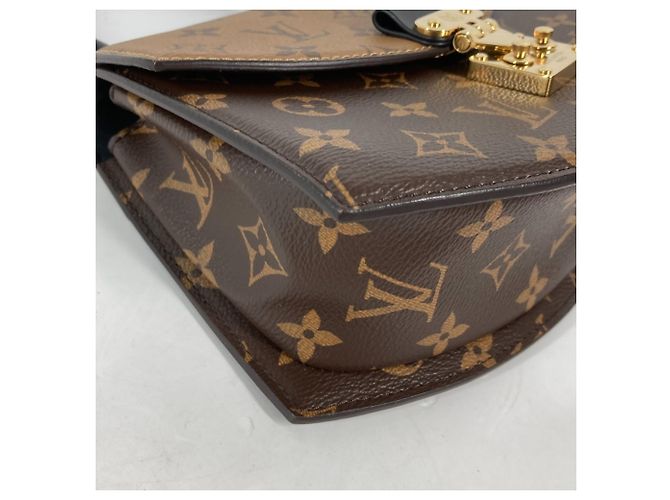 Borsa 2 in 1 Tilsitt Monogramma Reverse Louis Vuitton Marrone Beige - vista 5