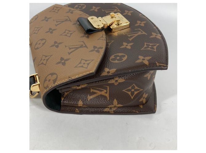 Borsa 2 in 1 Tilsitt Monogramma Reverse Louis Vuitton Marrone Beige - vista 6