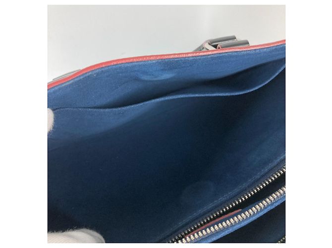 Borsa Tote Louis Vuitton Epi Soufflot NV MM Nero Rosa Multicolore - vista 13