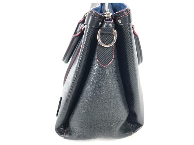 Borsa Tote Louis Vuitton Epi Soufflot NV MM Nero Rosa Multicolore - vista 2