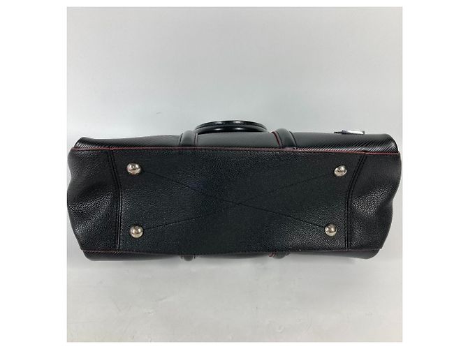 Borsa Tote Louis Vuitton Epi Soufflot NV MM Nero Rosa Multicolore - vista 6