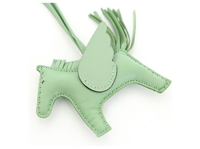 Charm per borsa Hermès Rodeo Pegasus PM Verde Verde chiaro - vista 4
