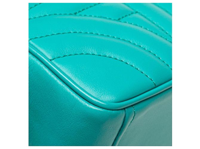 Prada Blue Soft Calf Diagramme Camera Bag - view 8