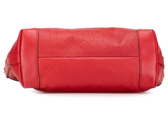 Borsa in pelle Diamante rossa piccola di Gucci Rosso - vista 3