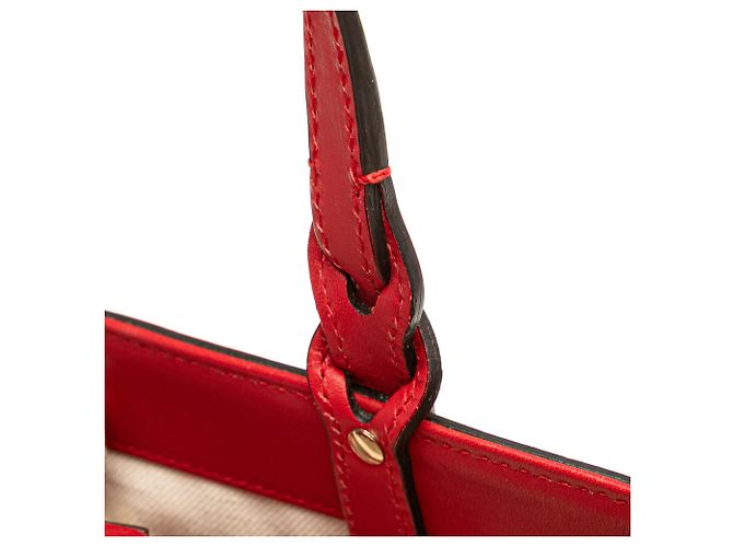 Borsa in pelle Diamante rossa piccola di Gucci Rosso - vista 9