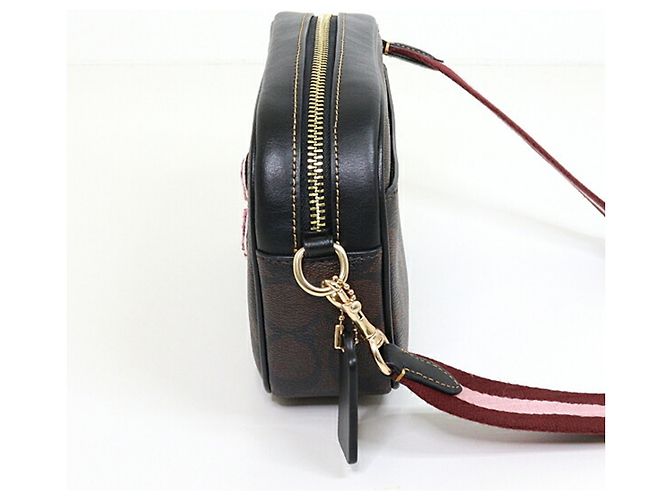 Borsa a tracolla Mini Jamie di Coach Marrone Nero - vista 5