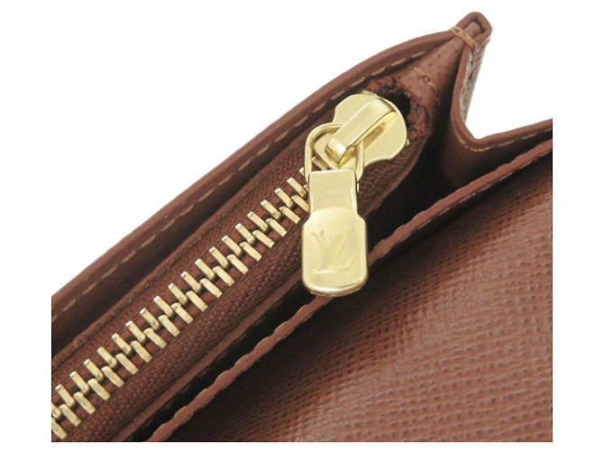 Portafoglio Lungo Monogram Columbus di Louis Vuitton Marrone - vista 11