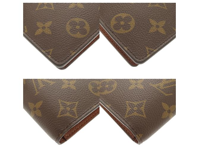Portafoglio Lungo Monogram Columbus di Louis Vuitton Marrone - vista 5