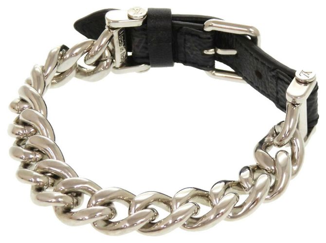 Bracciale Charm Monogram Eclipse Louis Vuitton Nero - vista 4