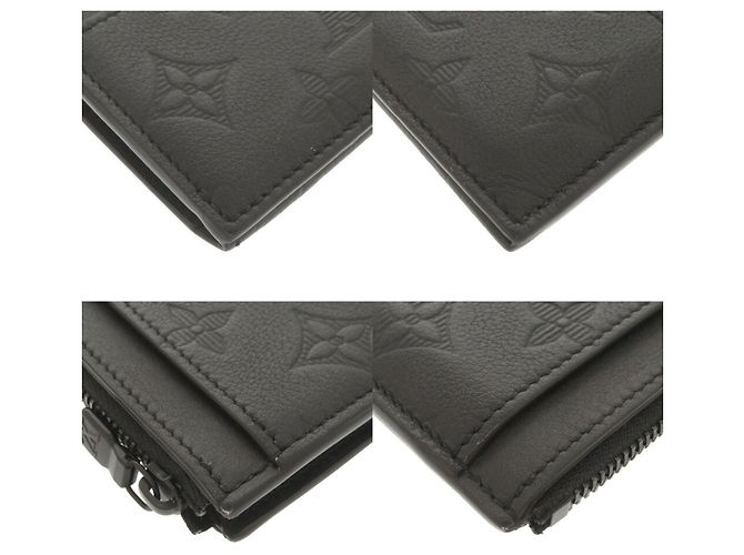 Portafoglio Monogram Shadow Louis Vuitton Nero - vista 5