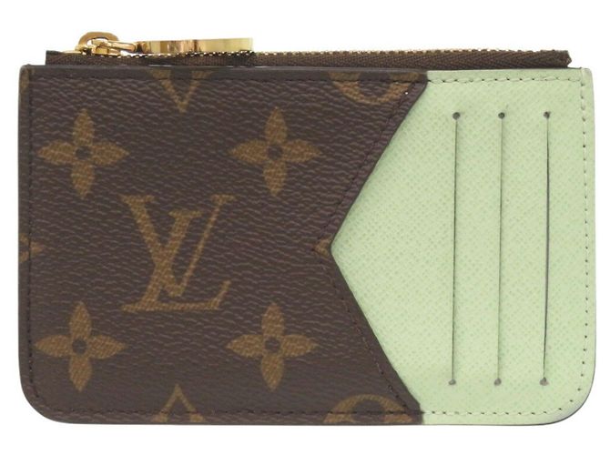 Tarjetero Monogram Louis Vuitton Castaño - vista 2