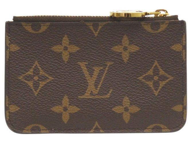 Tarjetero Monogram Louis Vuitton Castaño - vista 3