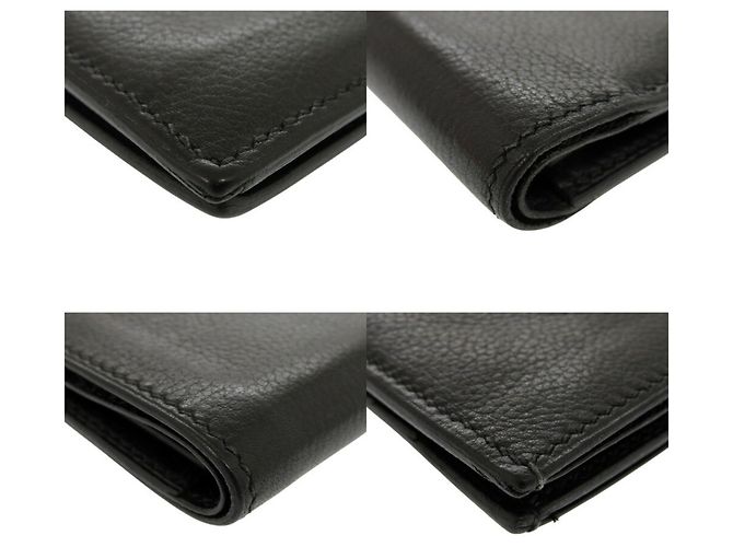 Hermès Tarjetero de piel Evergrain negro Hermes - vista 5