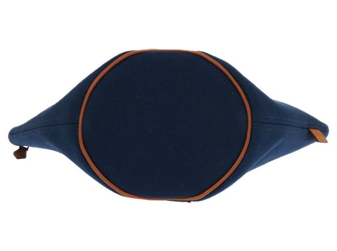 Pochette Trapezoid Palmire di Hermès Nero Rosso - vista 4