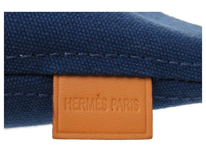 Pochette Trapezoid Palmire di Hermès Nero Rosso - vista 6